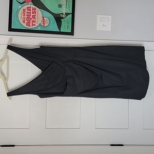 J. Crew Wedding Collection Deep V-neck Midi Tulip Hem Dress, TAILORED Size 10